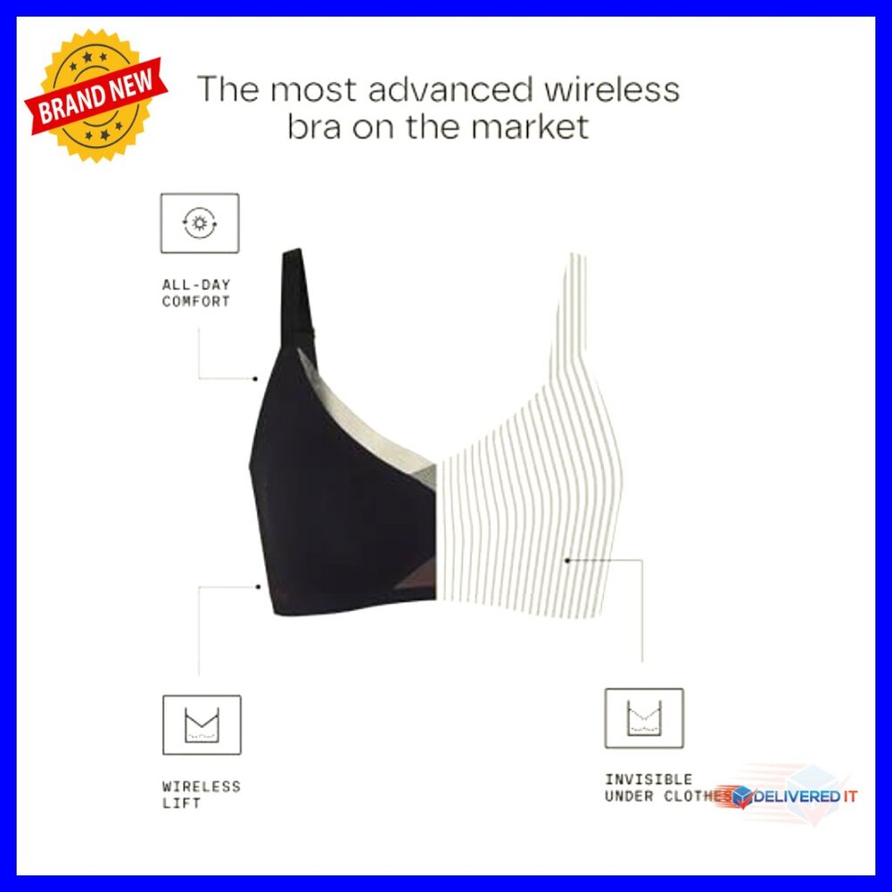 Wireless Crossover Bra Comfortable Support Sizes … - image 6